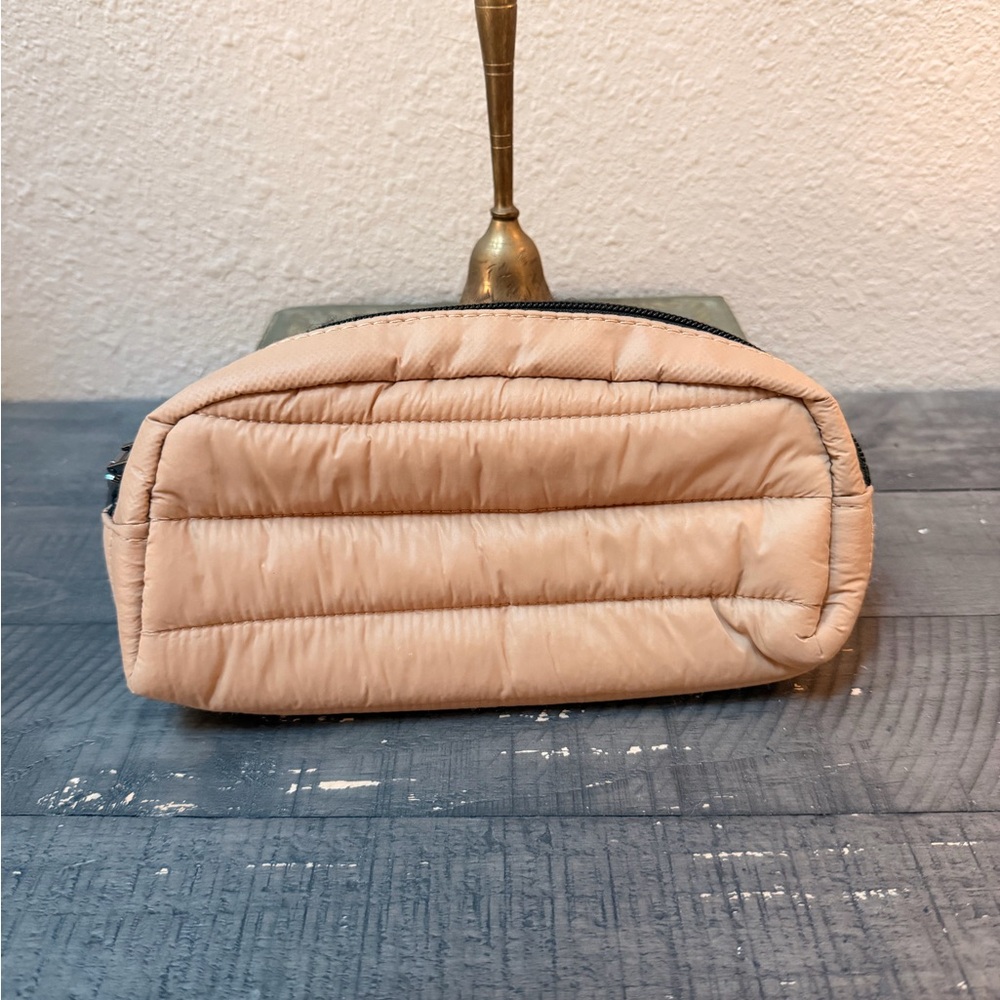 THINK ROYLN Tan Quilted Pouch